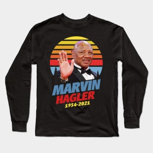 Rip Marvin Hagler 1954-2021 Long Sleeve T-Shirt